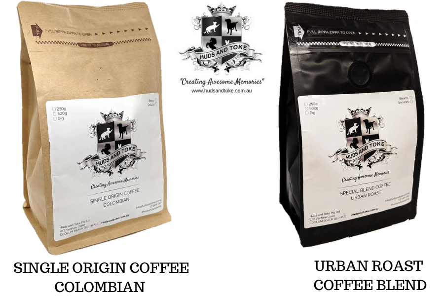 HUDS AND TOKE EXOTIC COFFEE RANGE