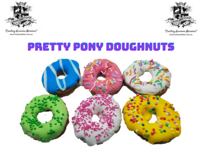 Pony Doughnuts Horse Treat Cookies