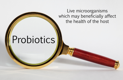 Probiotics help with overall health