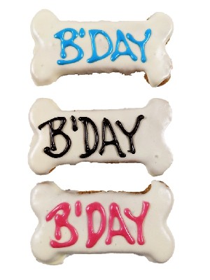 Birthday Dog Treat Cookies